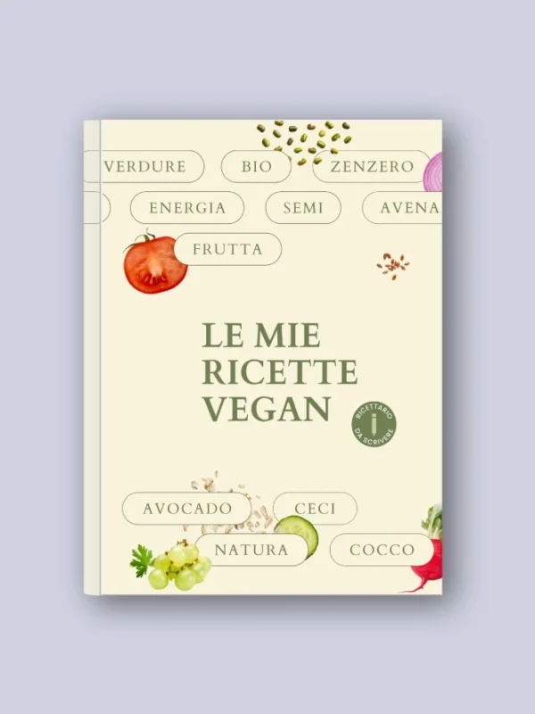 Quaderno ricette vegan